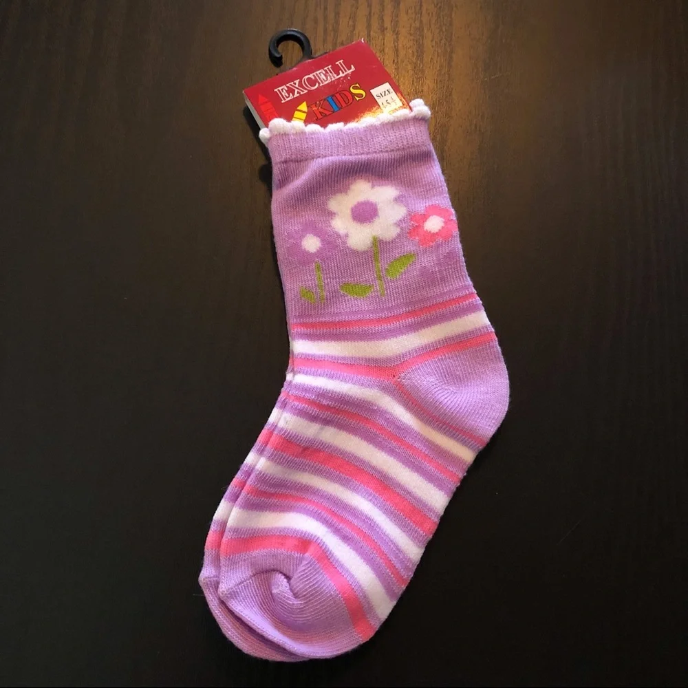 Bundle of 6 Pair Excell Kids Socks